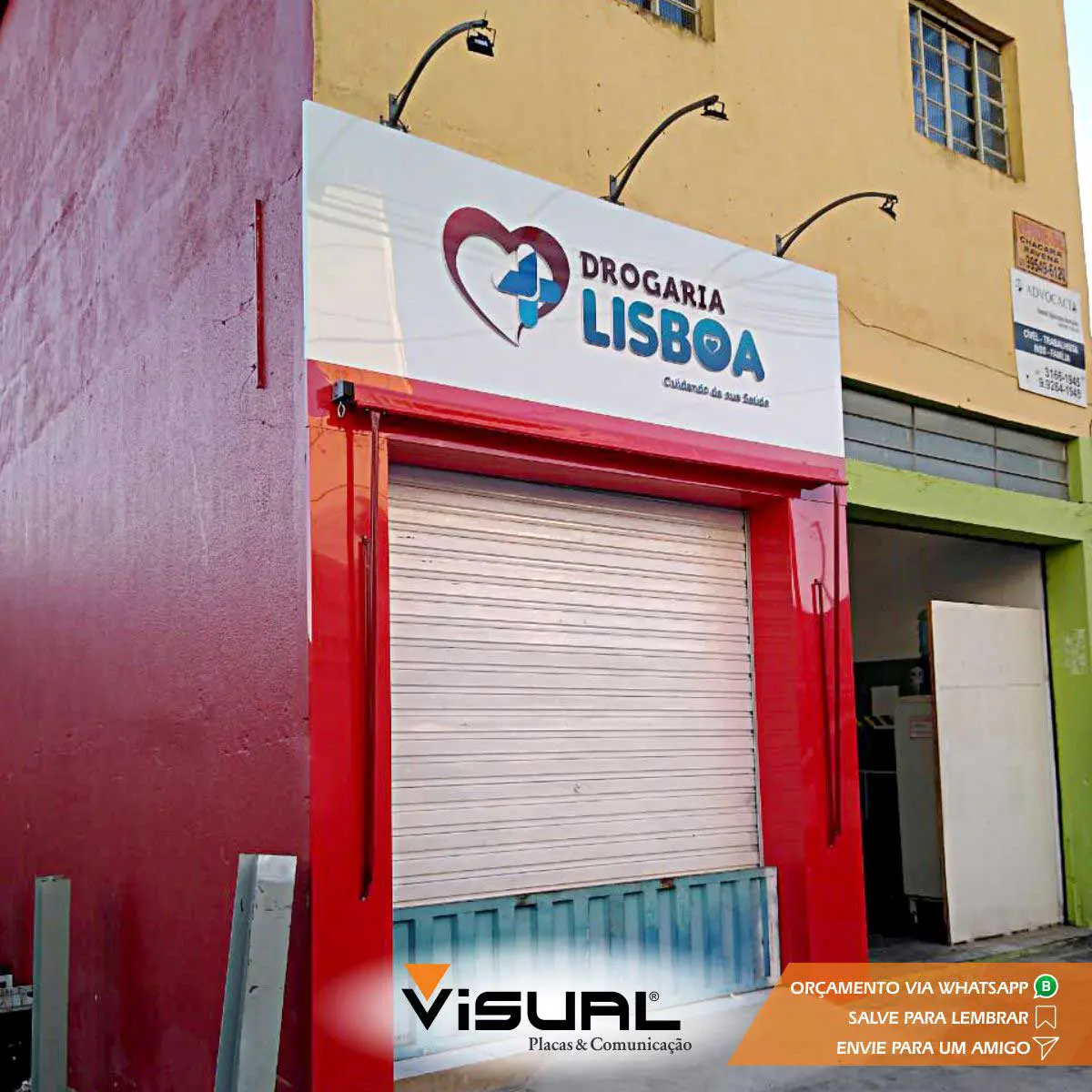 Fachada em ACM – Drogaria